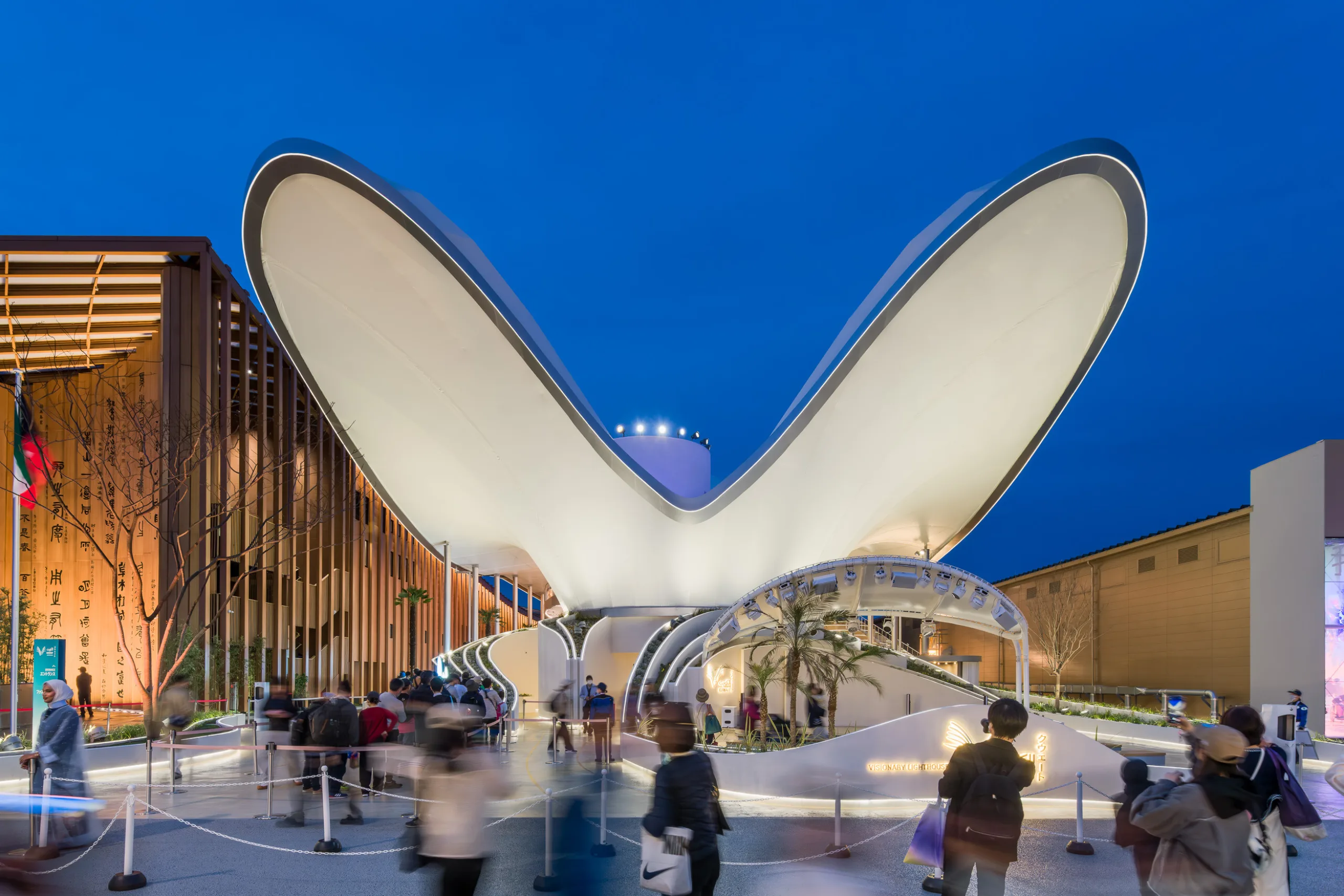 Kuwait Pavilion Expo 2025 Best Pavilion 1 Facade